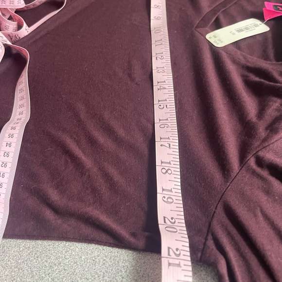 La Senza Plum Plaid 2pc PJs Size Large - Picture 5 of 10